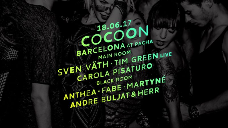 SVEN VÄTH Y SU COCOON LLEGAN A PACHÁ BARCELONA